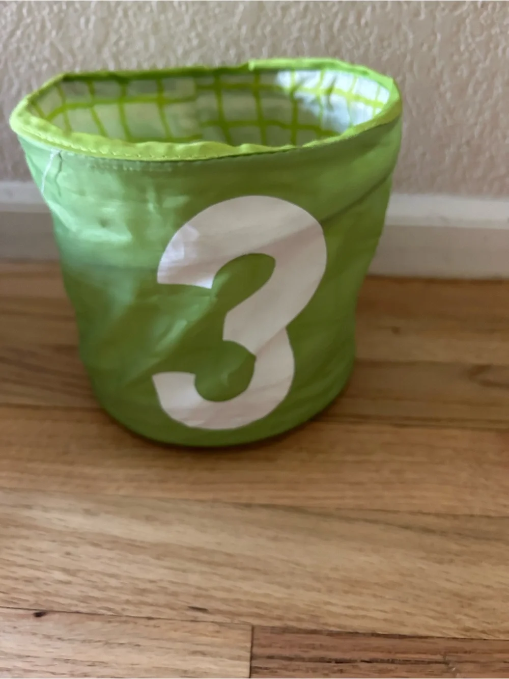 Stackable Numbered Collapsible Storage- Red, Blue & Green